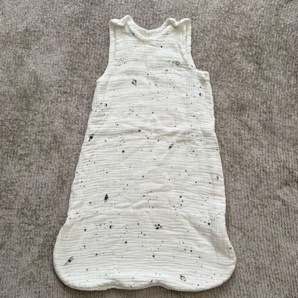 Pehr Organic Cotton Sleep Sack 0–9‎ Months Space Print Muslin